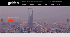 Desktop Screenshot of geidea.net